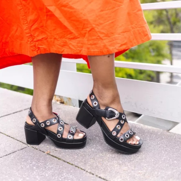 Aerosoles Cleveland Black Slingback Sandal in Size 8.5 - Picture 1 of 8
